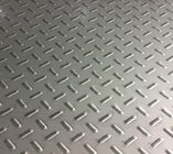 Press Stamping 304 Patterned Textured Stainless Checkered Plate 1219mm