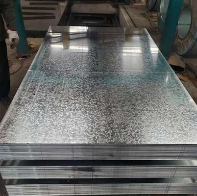 Zinc Coated Galvanized Sheet Plate DX51D 16 Gauge for Electrical