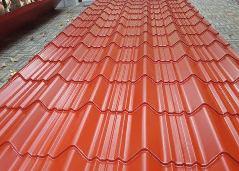Galvanized Corrugated Steel Sheet OEM Corrugated Metal Roofing Sheets 800mm