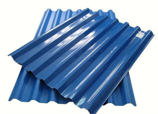 AISI Color Coated Steel Cladding Sheets SGCC Galvanised Steel Corrugated Roofing Sheet