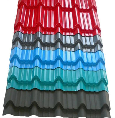 AISI Color Coated Steel Cladding Sheets SGCC Galvanised Steel Corrugated Roofing Sheet