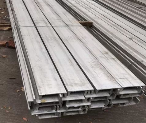 ASTM A276 Stainless Steel U Channels ASTM A484 SS C Channel 100x50