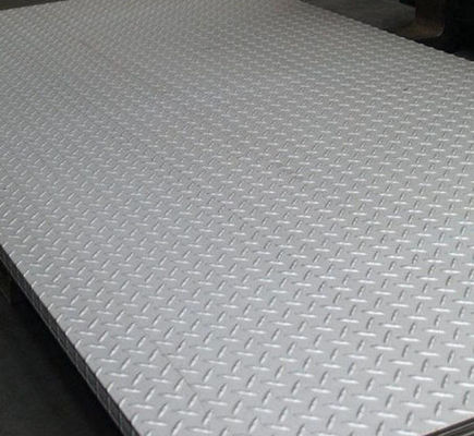 Galvanized Checker Steel Plate Tractor Wear Resistant Steel Plate Q235 SS400