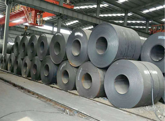 Hot Rolled Carbon Steel Coils SS400 Q235b A36 Ms Steel Plate Coil