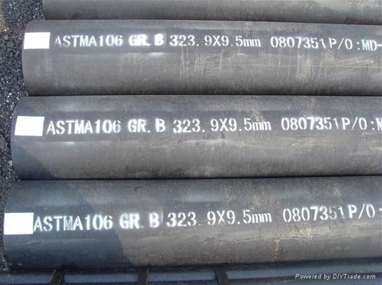 Steel Astm A106 Seamless Pipe High Temperature 1.65mm Thickness