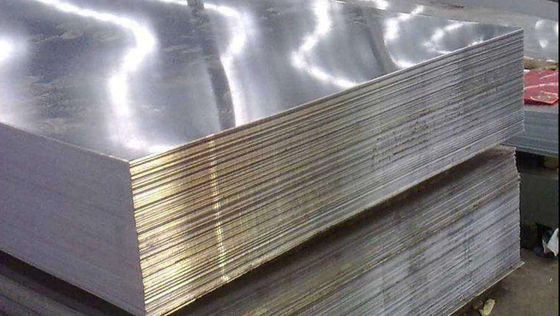 Zero Spangle Surface Finish Galvanized Sheet Plate Silver Color Length ...