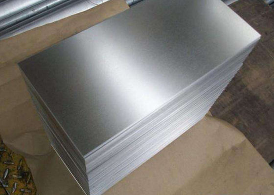 Zero Spangle Surface Finish Galvanized Sheet Plate Silver Color Length ...
