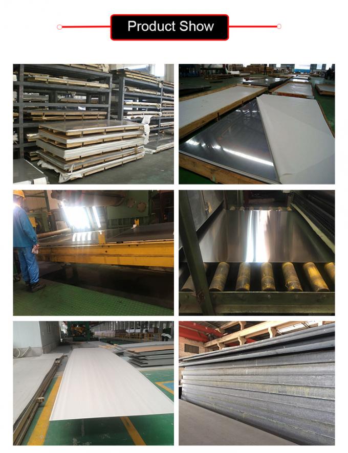 JIS Annealed 316 Stainless Steel Plate 0.3mm Anti Corrosion 0