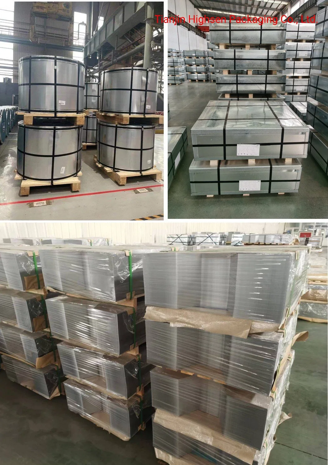 JIS G3303 Standard Tin Plate 2.8/2.8 Coating Thickness Stone/Bright Finish Tin Free Steel